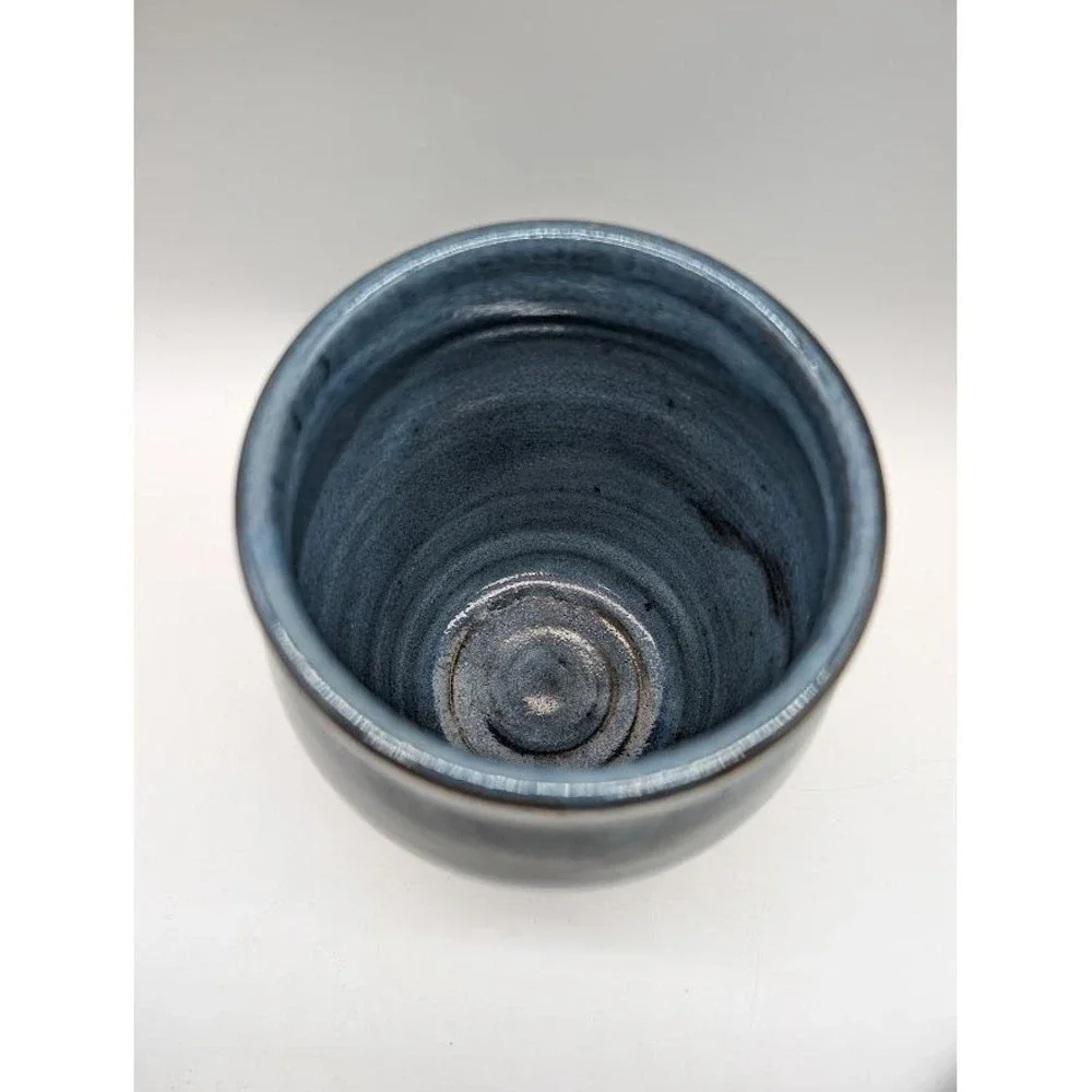 Handmade Studio Art Pottery Stoneware Vase 6